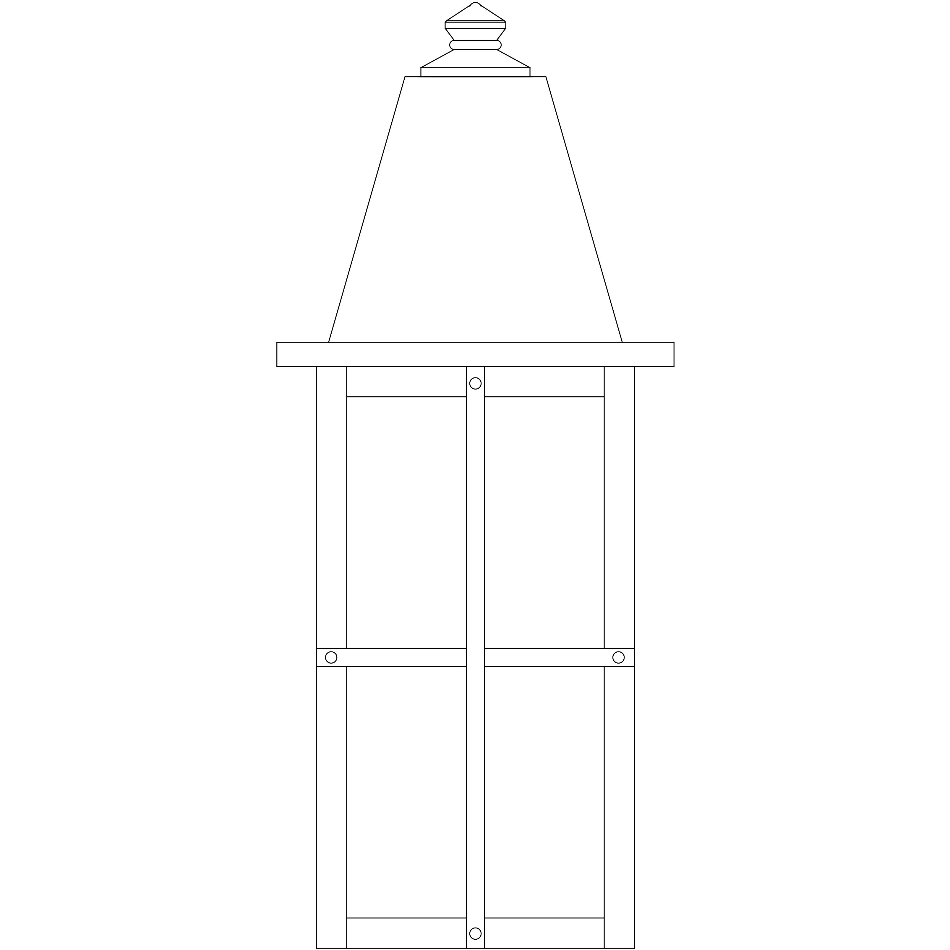 Hartford 1 Light 17.5 inch Pewter Outdoor Wall Mount in Cream