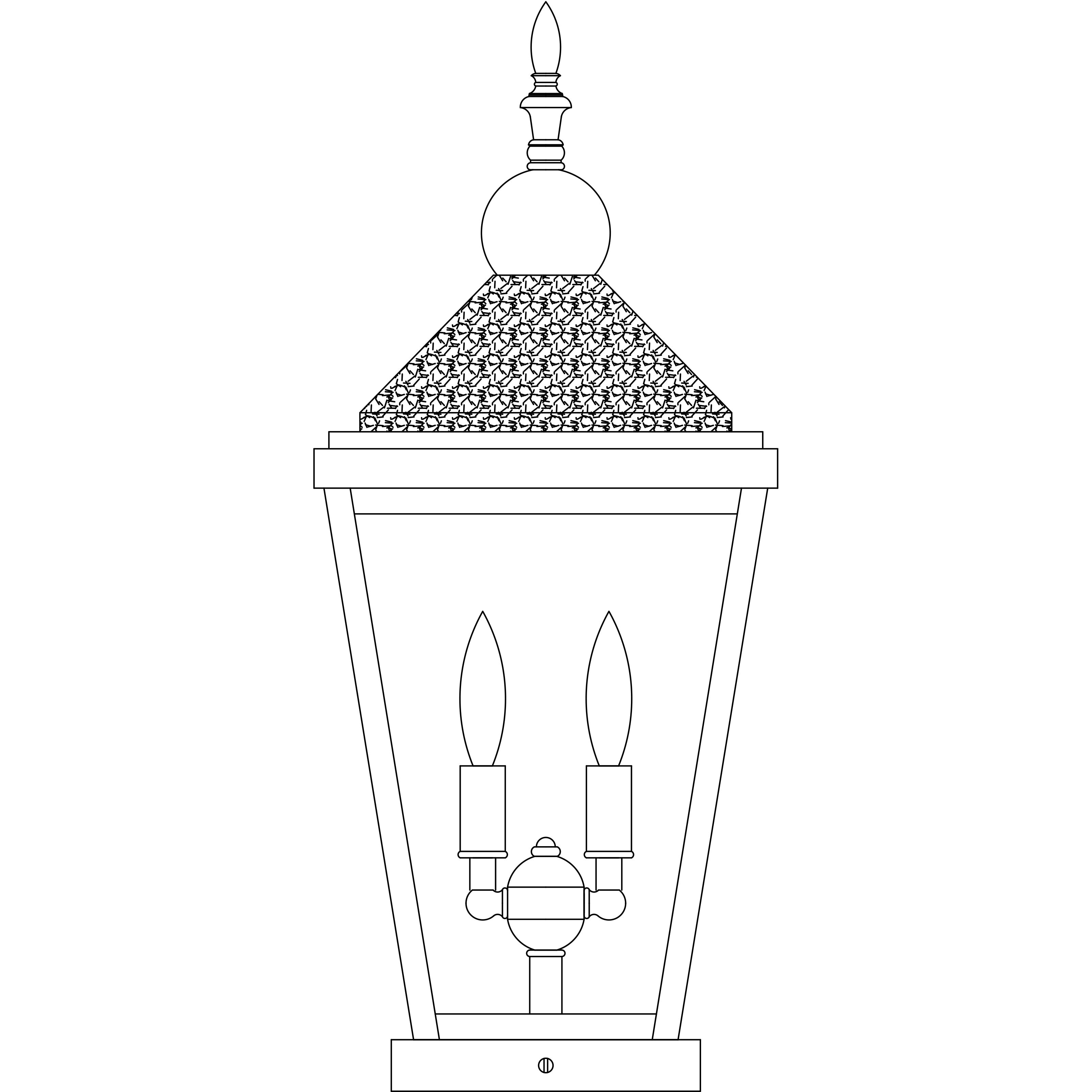 Lancaster 2 Light 21 inch Verdigris Patina with Raw Copper Accents Column Mount in Clear Seedy