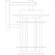 Oak Park 1 Light 11 inch Verdigris Patina Outdoor Wall Mount in White Opalescent