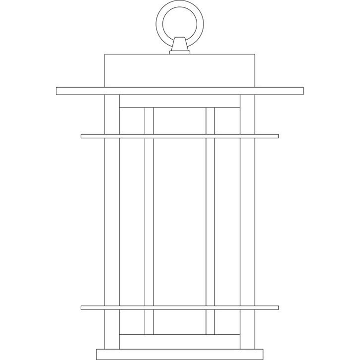 Oak Park 1 Light 10.5 inch Satin Black Pendant Ceiling Light in Rain Mist