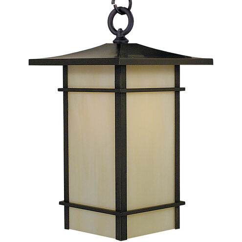 Katsura 1 Light 9 inch Verdigris Patina Pendant Ceiling Light in Tan