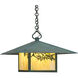 Monterey 1 Light 17 inch Verdigris Patina Pendant Ceiling Light in Tan, Hummingbird Filigree