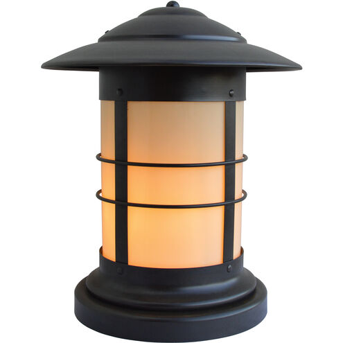 Newport 1 Light 16.75 inch Verdigris Patina Column Mount in Rain Mist