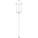 Berkeley 12V 18 watt Verdigris Patina Landscape Light in White Opalescent