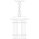 Oak Park 1 Light 8.5 inch Antique Copper Pendant Ceiling Light in Gold White Iridescent