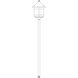 Berkeley 12V 18 watt Verdigris Patina Landscape Light in White Opalescent