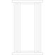 Glencoe 1 Light 8.5 inch Rustic Brown Wall Mount Wall Light in Frosted