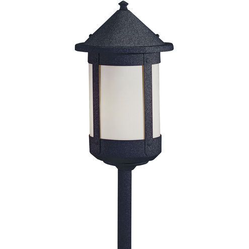 Berkeley 120V 60 watt Verdigris Patina Landscape Light in White Opalescent