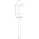 Berkeley 120V 60 watt Verdigris Patina Landscape Light in White Opalescent