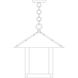 Timber Ridge 1 Light 16 inch Satin Black Pendant Ceiling Light in White Opalescent, Deer Filigree