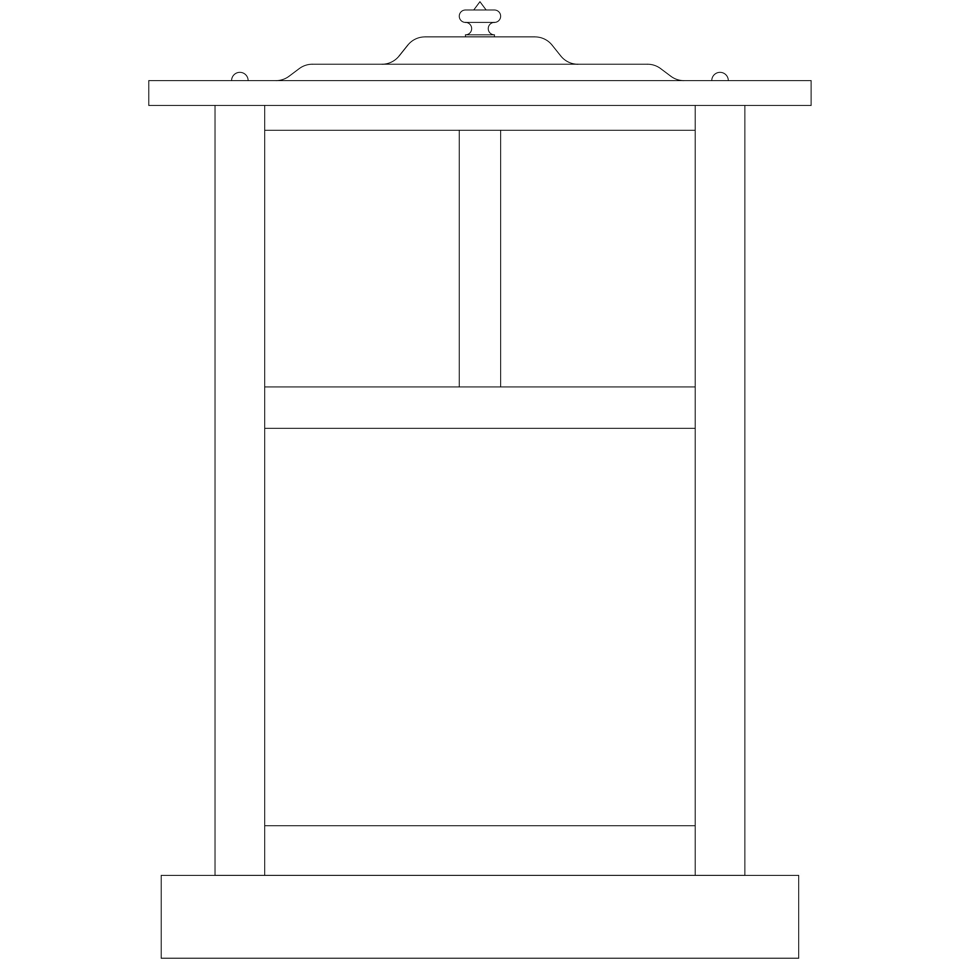 Mission 1 Light 14.75 inch Satin Black Outdoor Column Mount in Tan, T-Bar Overlay, T-Bar Overlay