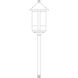 Berkeley 12V 18 watt Satin Black Outdoor Landscape in White Opalescent