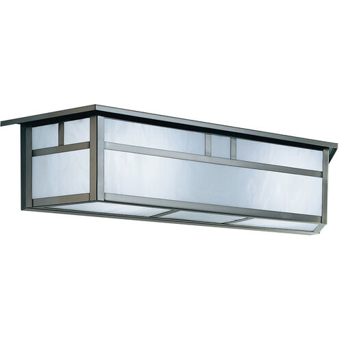 Huntington 3 Light 26.88 inch Satin Black Wall Mount Wall Light in Cream, Empty