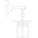 Glasgow 1 Light 6 inch Bronze Wall Mount Wall Light in Frosted