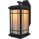Avenue 1 Light 17.5 inch Verdigris Patina Outdoor Wall Mount in Off White