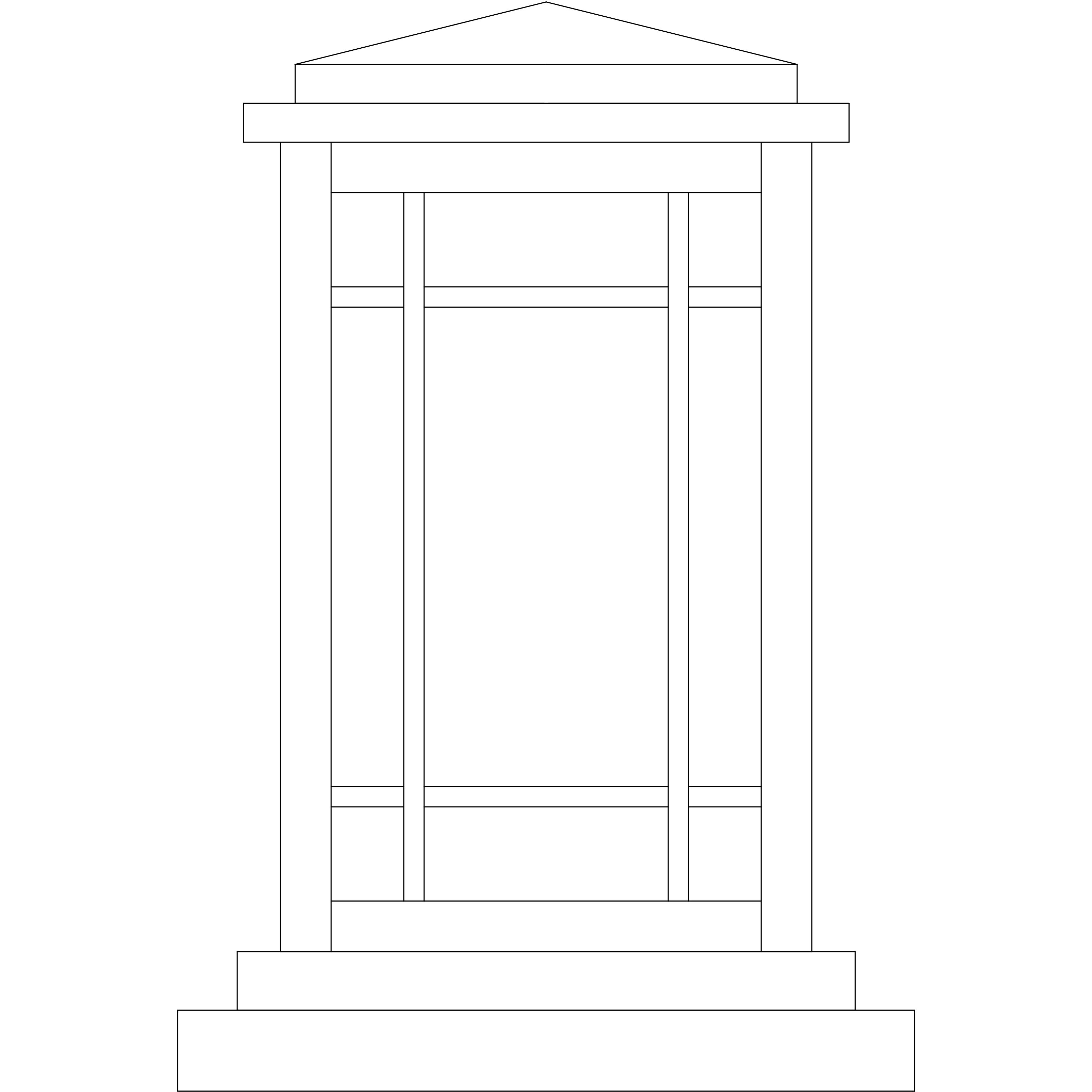 Avenue 1 Light 13.5 inch Rustic Brown Column Mount in Off White