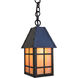 Hampton 1 Light 5 inch Verdigris Patina Pendant Ceiling Light in White Opalescent
