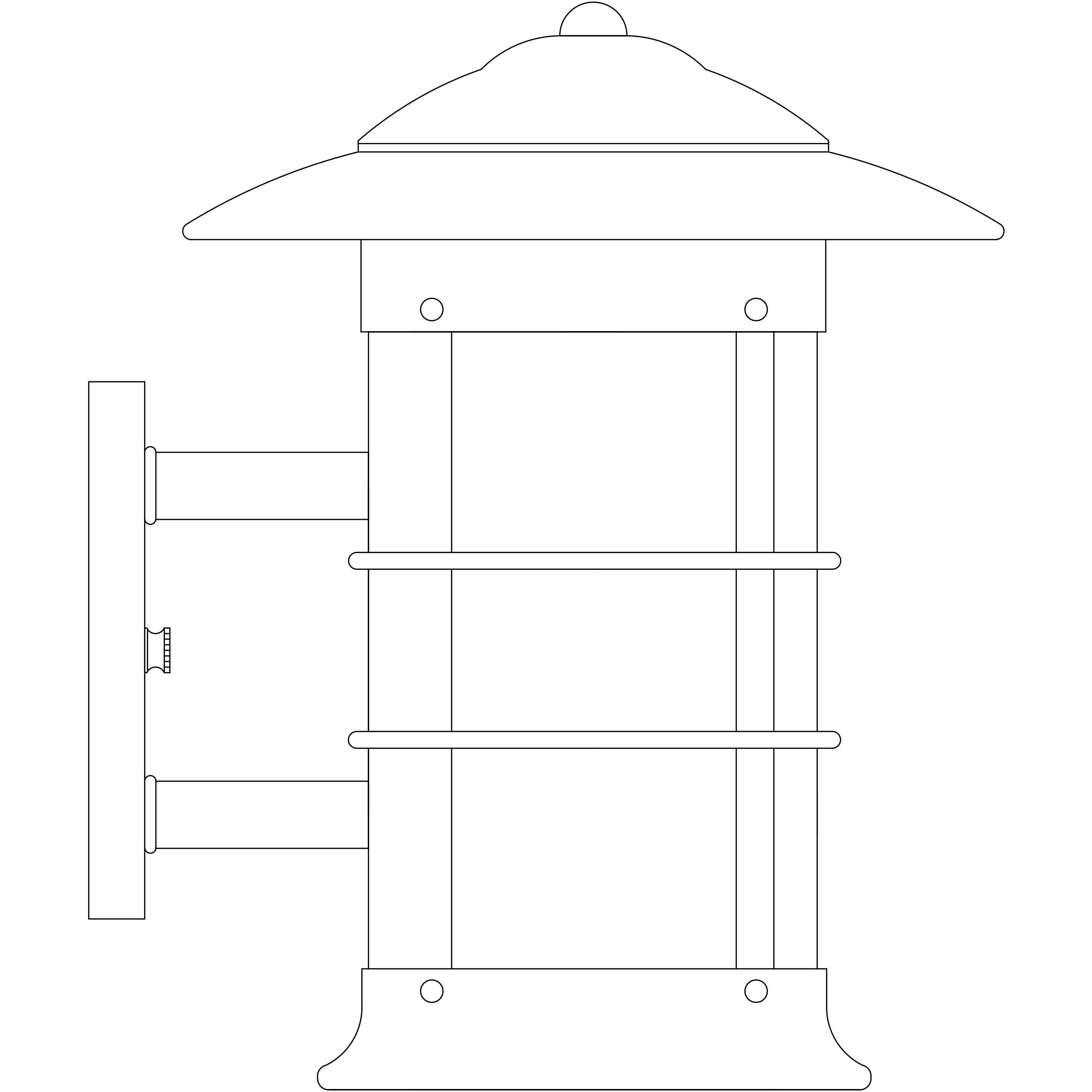 Newport 1 Light 12.12 inch Verdigris Patina Outdoor Wall Mount in Frosted