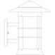Newport 1 Light 12.12 inch Verdigris Patina Outdoor Wall Mount in Frosted