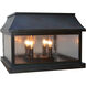 Providence 4 Light 11 inch Bronze Column Mount in Clear