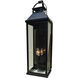 Canterbury 3 Light 22.5 inch Verdigris Patina Outdoor Wall Mount in White Opalescent