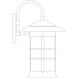 Newport 1 Light 15.75 inch Verdigris Patina Outdoor Wall Mount in White Opalescent