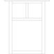 Mission 2 Light 18 inch Rustic Brown Outdoor Wall Mount in Off White, T-Bar Overlay