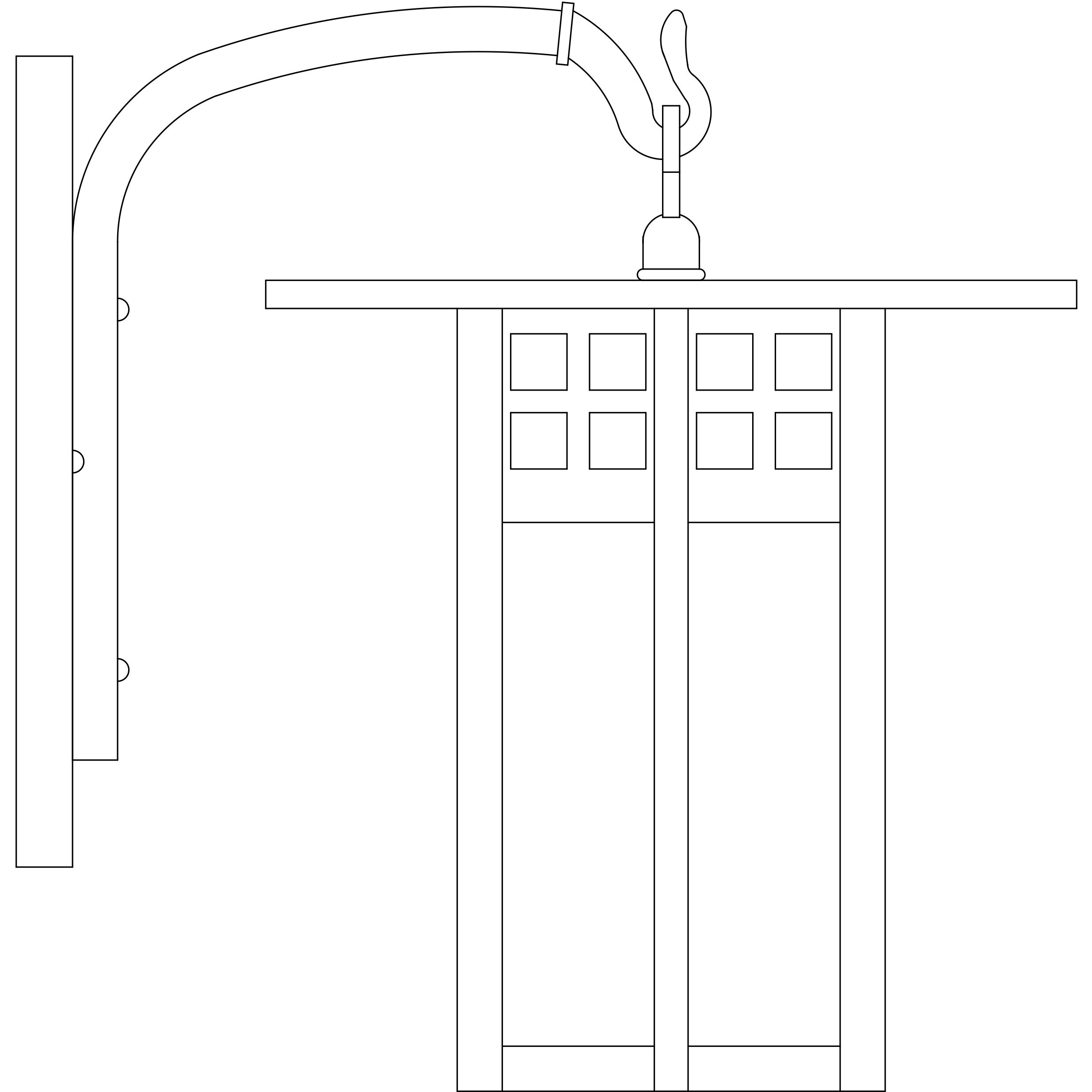 Glasgow 1 Light 12.12 inch Verdigris Patina Outdoor Wall Mount in Cream