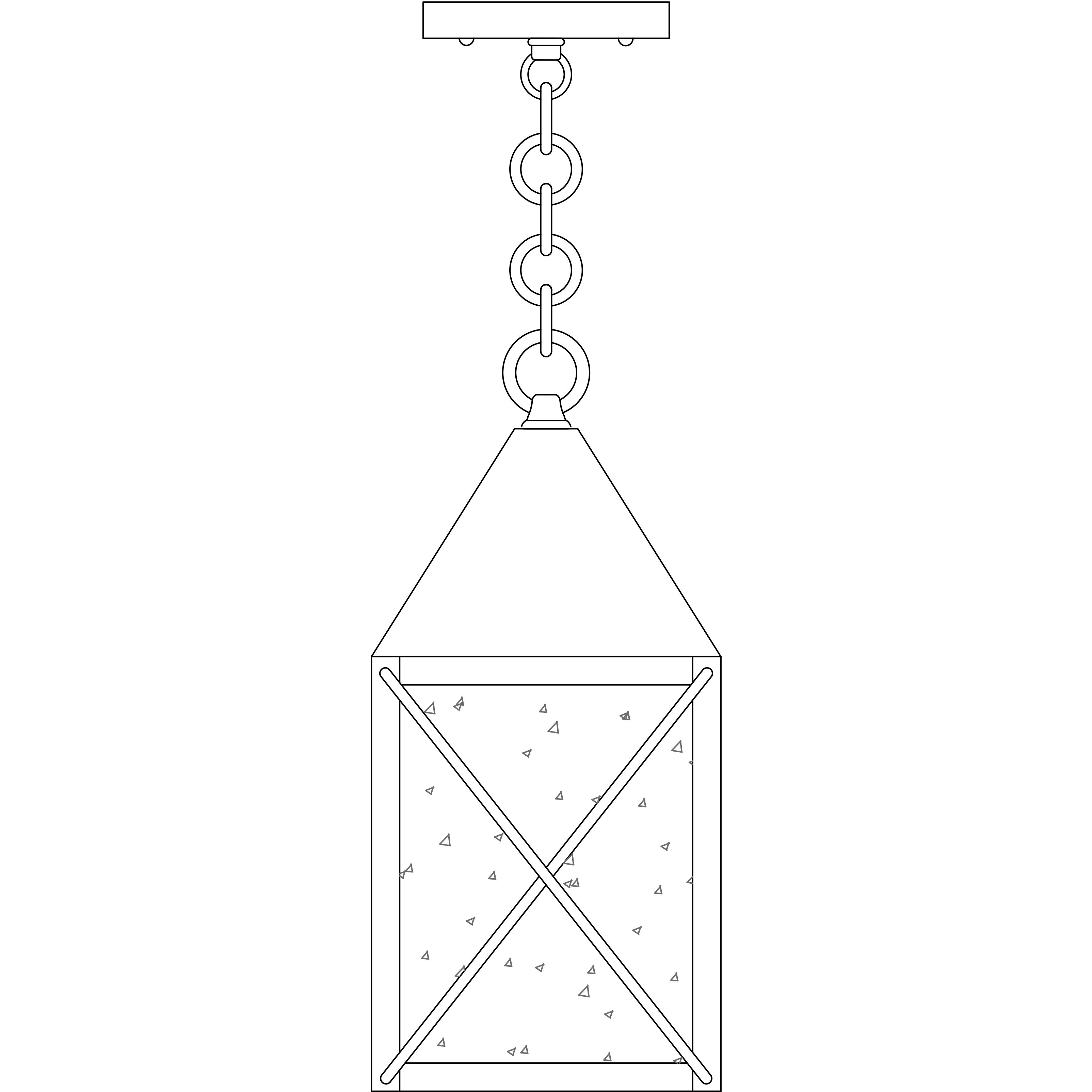 Nottingham 1 Light 6 inch Verdigris Patina Pendant Ceiling Light in Frosted