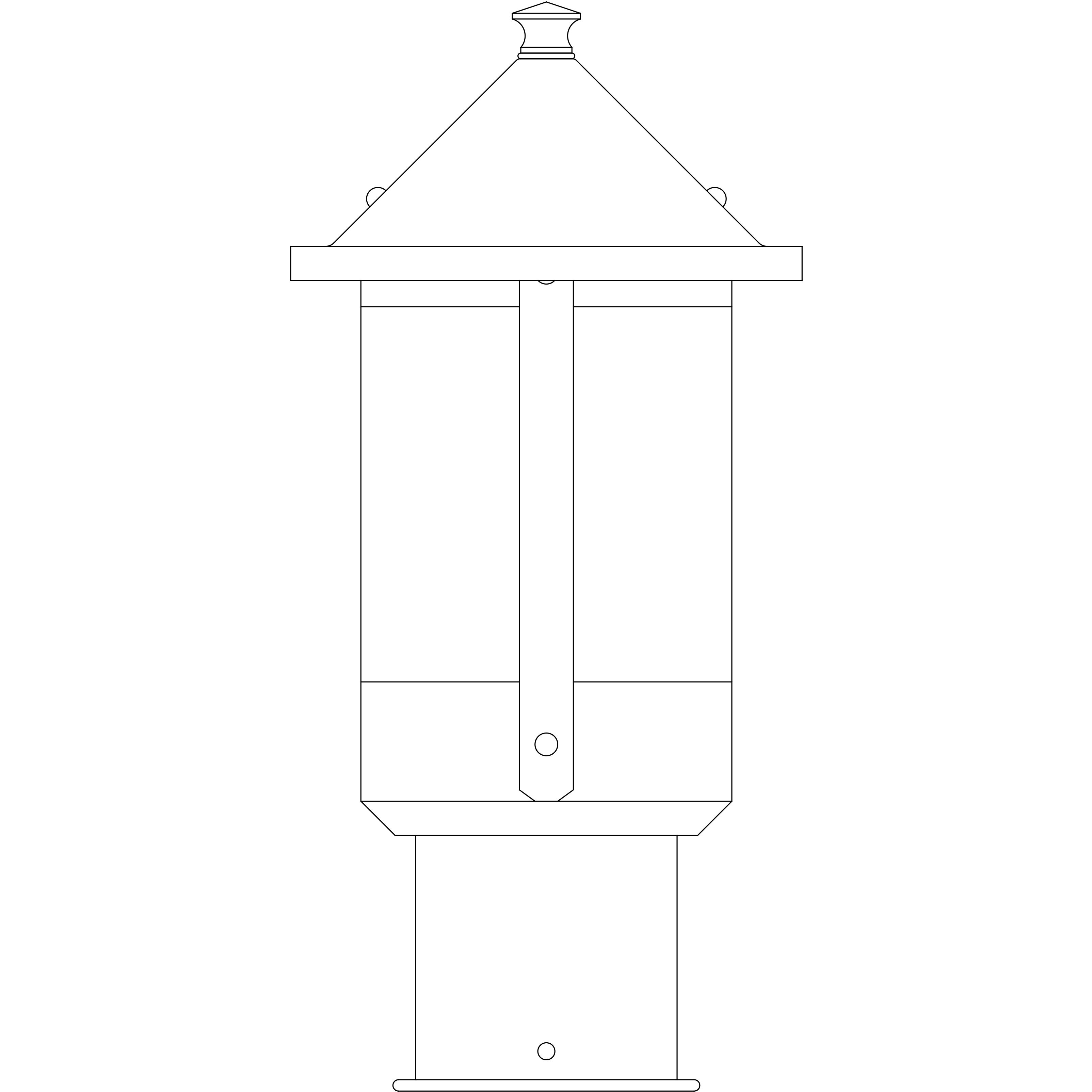Berkeley 1 Light 9.25 inch Verdigris Patina Post Mount in White Opalescent