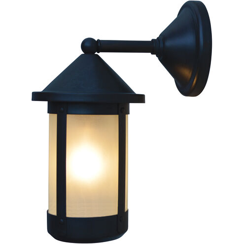 Berkeley 1 Light 11.75 inch Raw Copper Outdoor Wall Mount in Frosted