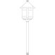 Berkeley 12V 18 watt Verdigris Patina Landscape Light in White Opalescent