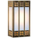 Glasgow 1 Light 6.5 inch Raw Copper ADA Wall Mount Wall Light in Gold White Iridescent