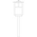 Mission 120V 60 watt Verdigris Patina Landscape Light in White Opalescent, T-Bar Overlay