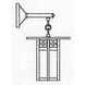 Glasgow 1 Light 9 inch Bronze Wall Mount Wall Light in Frosted
