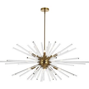Sienna 10 Light 46 inch Gold Pendant Ceiling Light