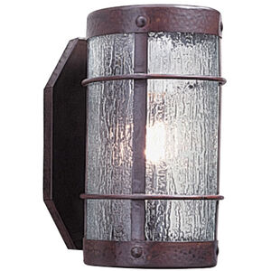 Valencia 1 Light 6.25 inch Verdigris Patina Wall Mount Wall Light in Off White