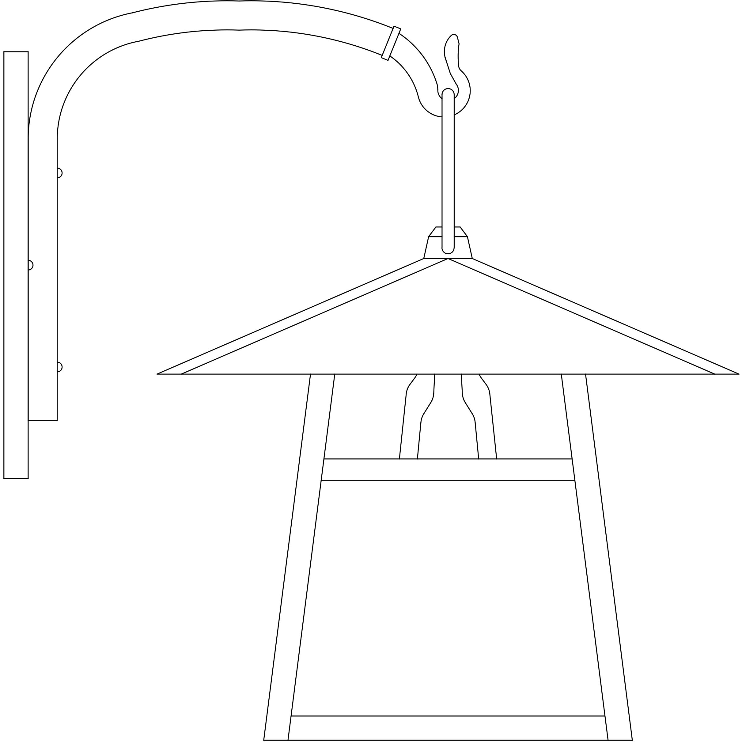 Carmel 1 Light 19.12 inch Pewter Outdoor Wall Mount in Gold White Iridescent, Dart Overlay