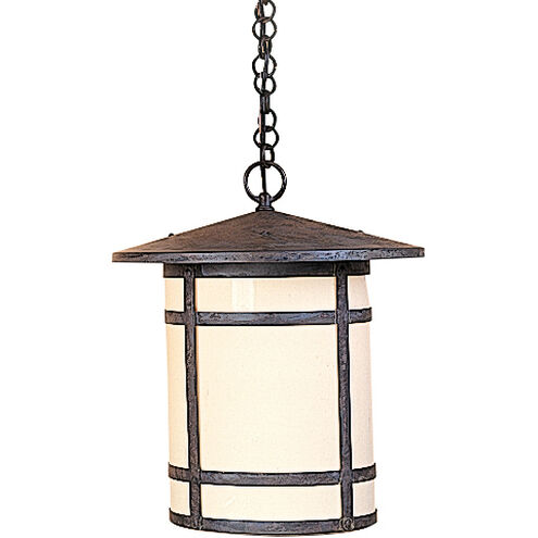 Berkeley 1 Light 14.12 inch Antique Copper Pendant Ceiling Light in Almond Mica