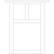 Mission 1 Light 7.25 inch Satin Black Outdoor Wall Mount in White Opalescent, Empty