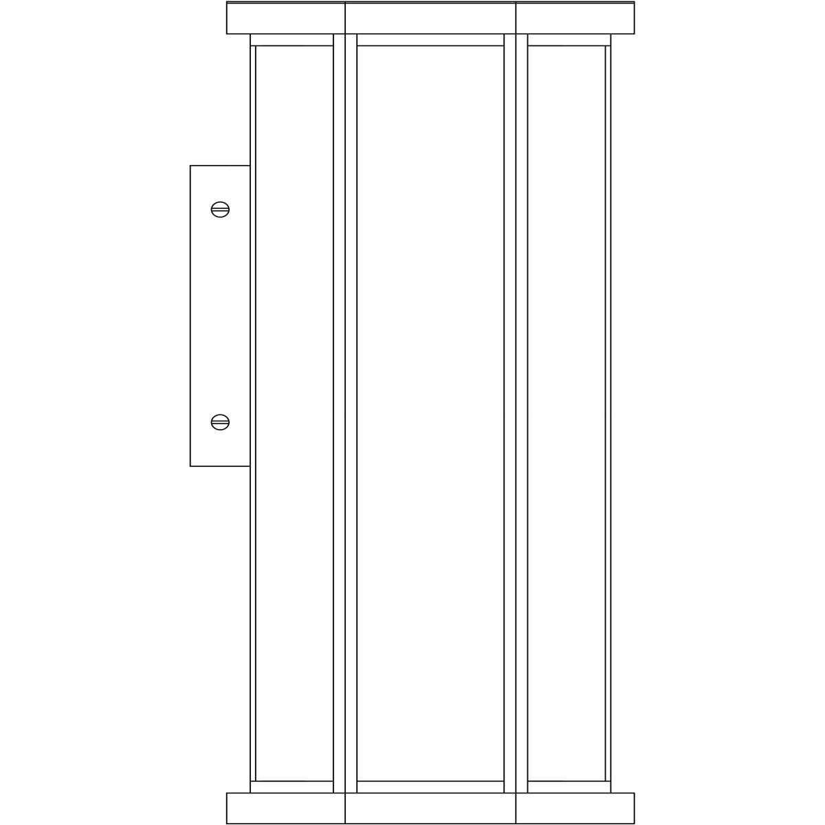 Lyon 2 Light 21 inch Verdigris Patina Outdoor Wall Mount in Dew Drop