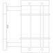 Valencia 1 Light 5.12 inch Satin Black Wall Mount Wall Light in White Opalescent