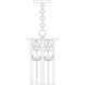 Saint Clair 1 Light 8 inch Rustic Brown Pendant Ceiling Light in Frosted