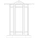 Etoile 1 Light 10.62 inch Verdigris Patina Column Mount