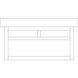 Mission 2 Light 12 inch Bronze Flush Mount Ceiling Light in White Opalescent, T-Bar Overlay