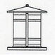 Berkeley 1 Light 12.75 inch Pewter Column Mount in Cream