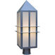 Bexley 1 Light 17.25 inch Antique Brass Post Mount in Clear