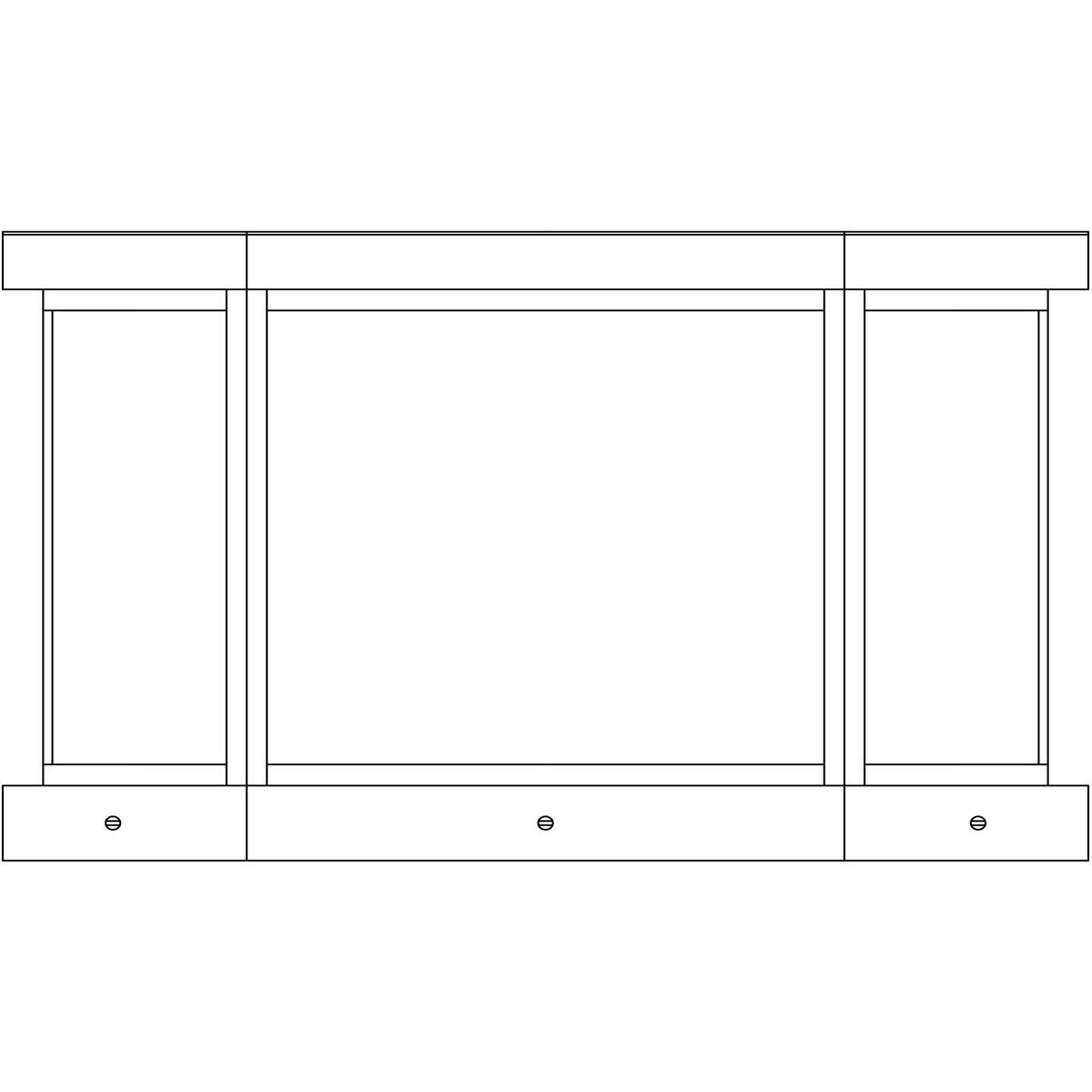 Lyon 4 Light 9 inch Antique Brass Outdoor Column Mount in Aerolite