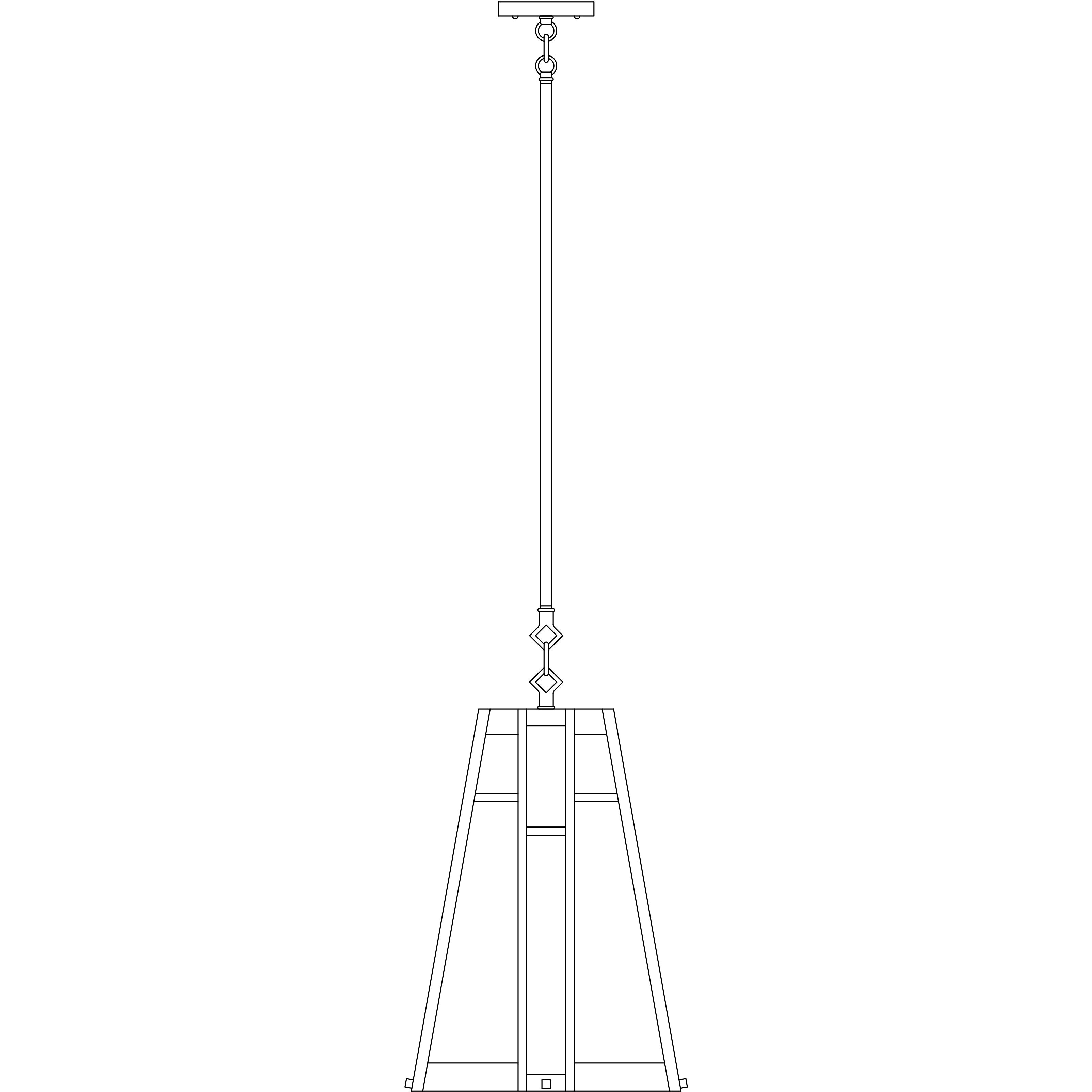 Asheville 1 Light 12 inch Rustic Brown Pendant Ceiling Light in Frosted