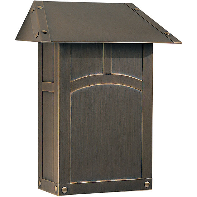 Evergreen Pewter Mail Box